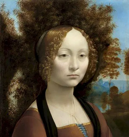  Ginevra de'Benci - Leonardo da Vinci