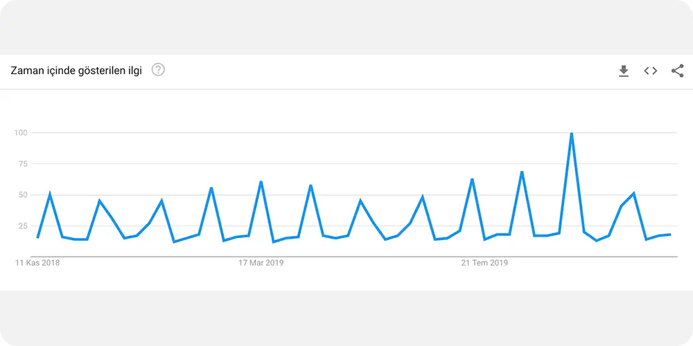 google trends verileri
