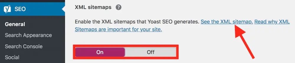 yoast sitemaps 