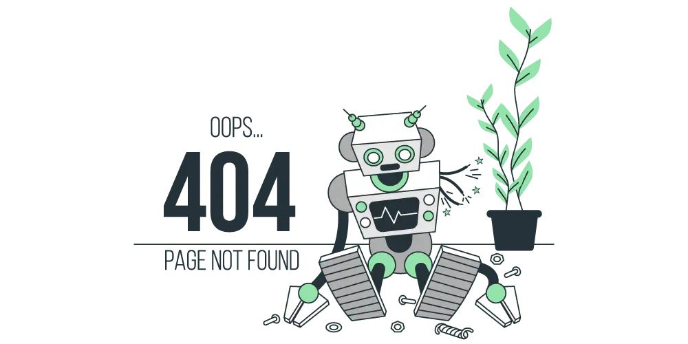 404 Hatasına Görsel Örnek