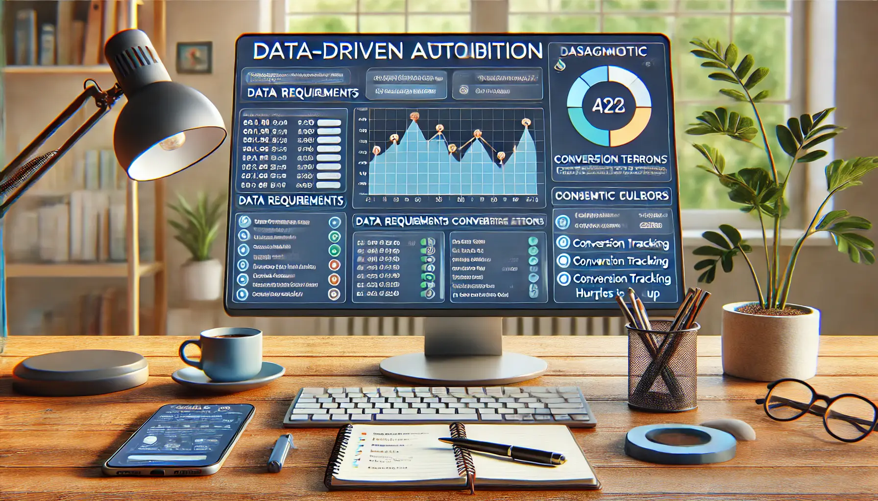 Digital marketer facing challenges in implementing data-driven attribution on a Google Ads dashboard with data requirements and tracking errors.