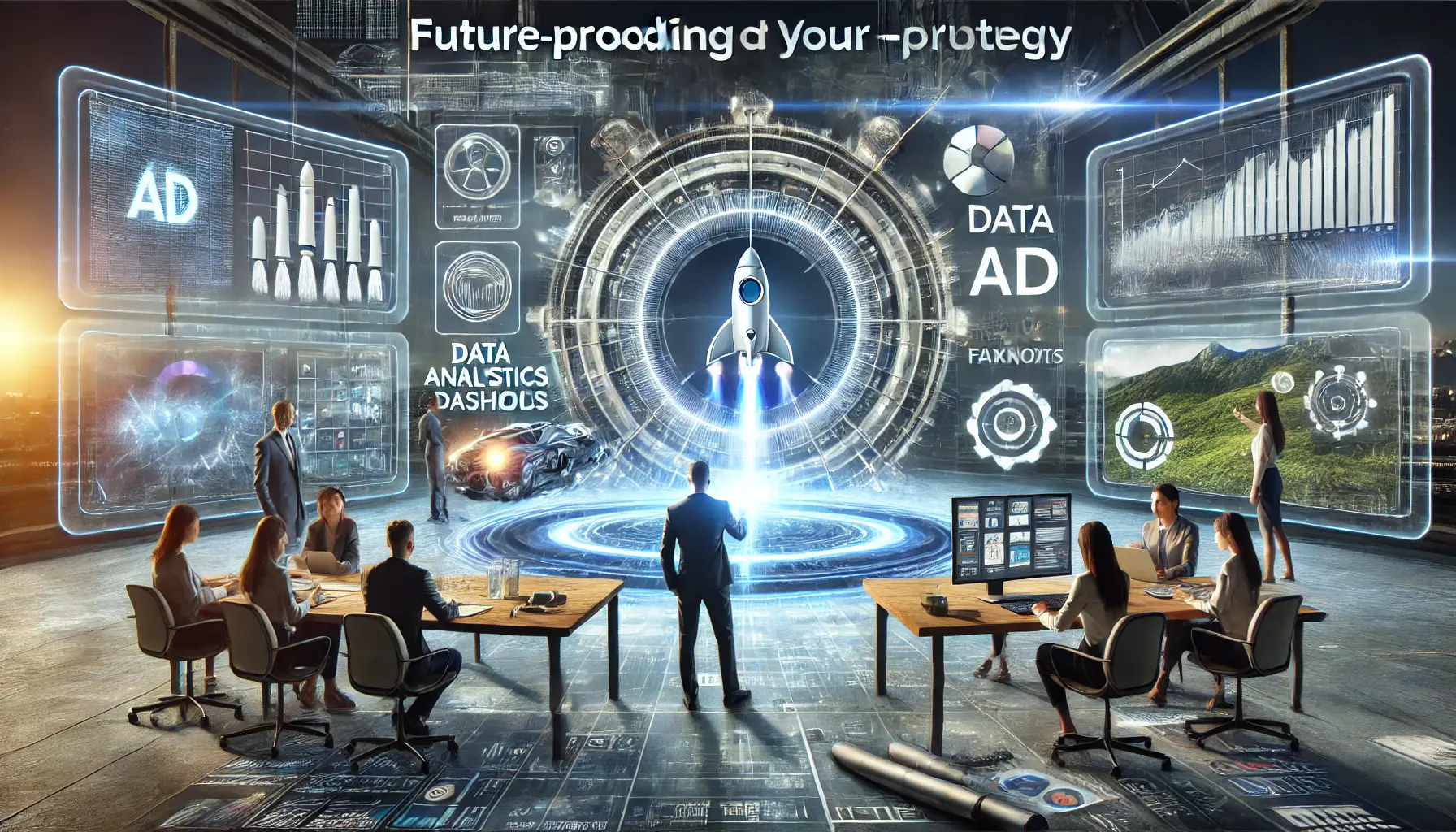 A visual representation of future-proofing your ad strategy in digital marketing.