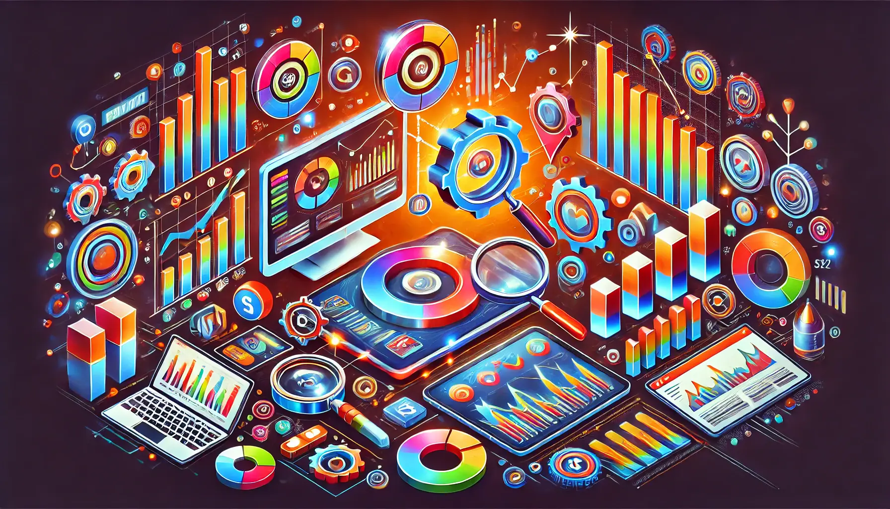 An illustration showing various tools and techniques for assessing conversion quality in digital marketing.