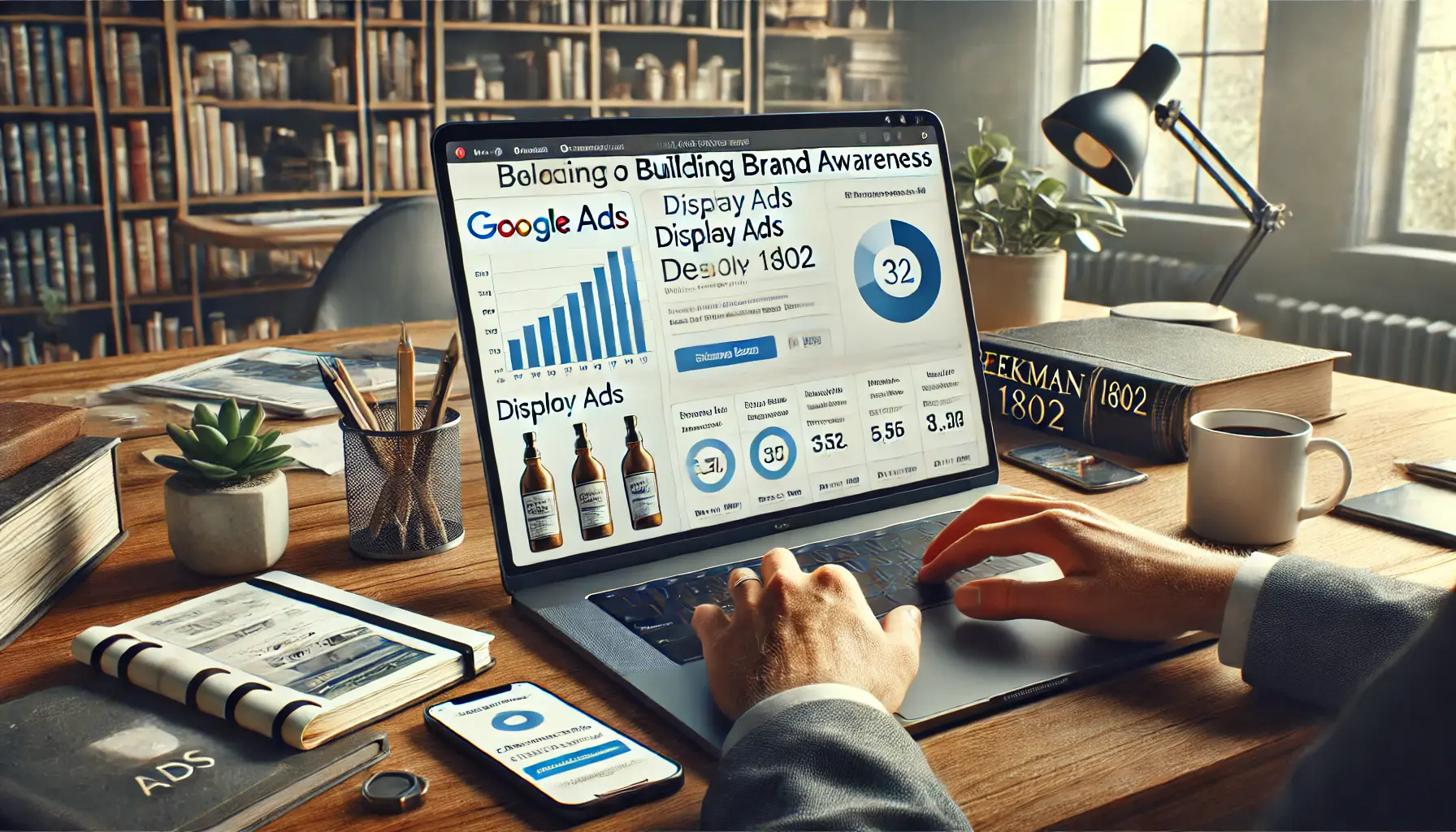 A digital marketing professional building brand awareness for Beekman 1802 using Google Ads.