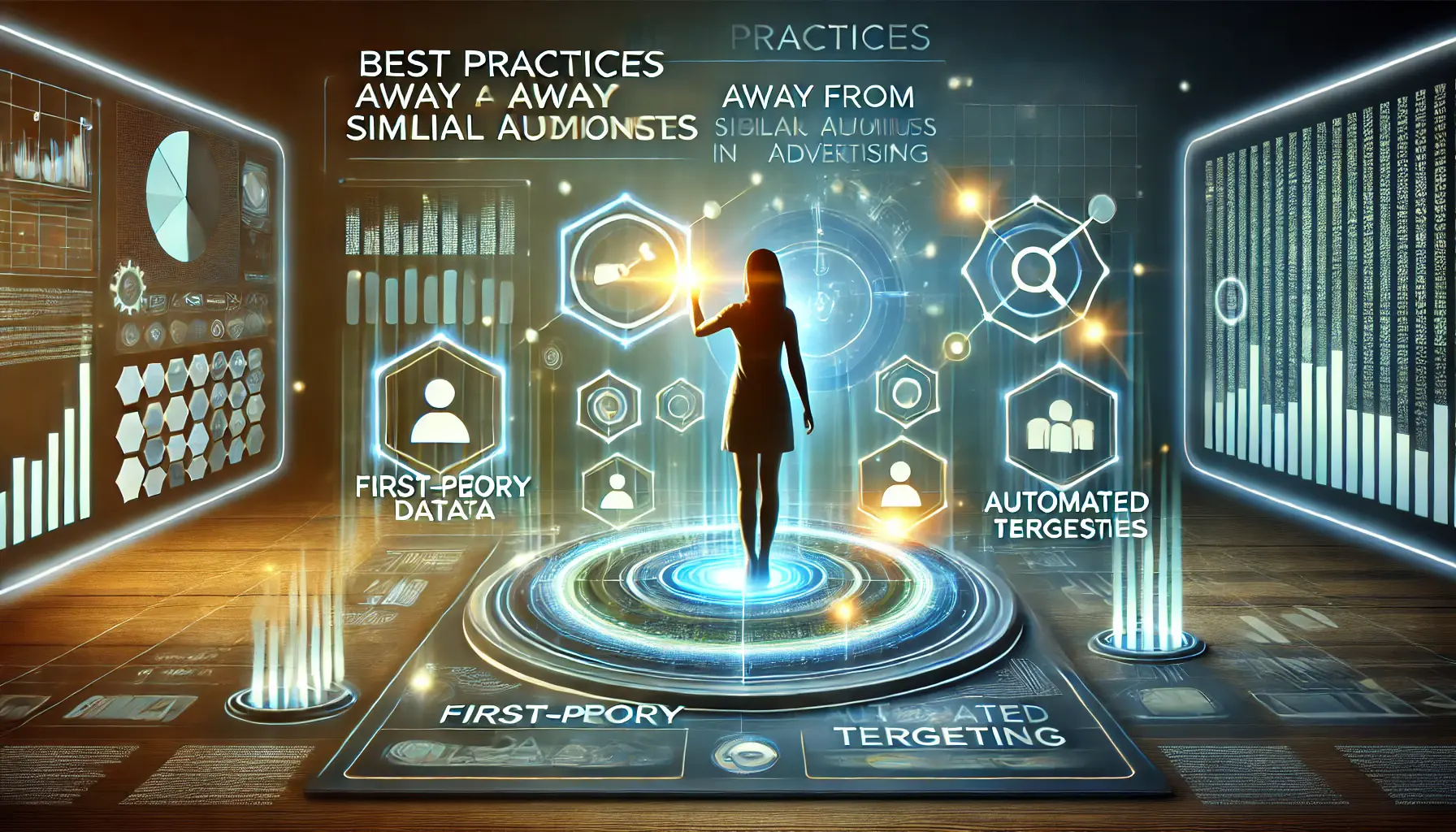 An image representing best practices for transitioning away from Similar Audiences in digital advertising, with a focus on first-party data and automated targeting.