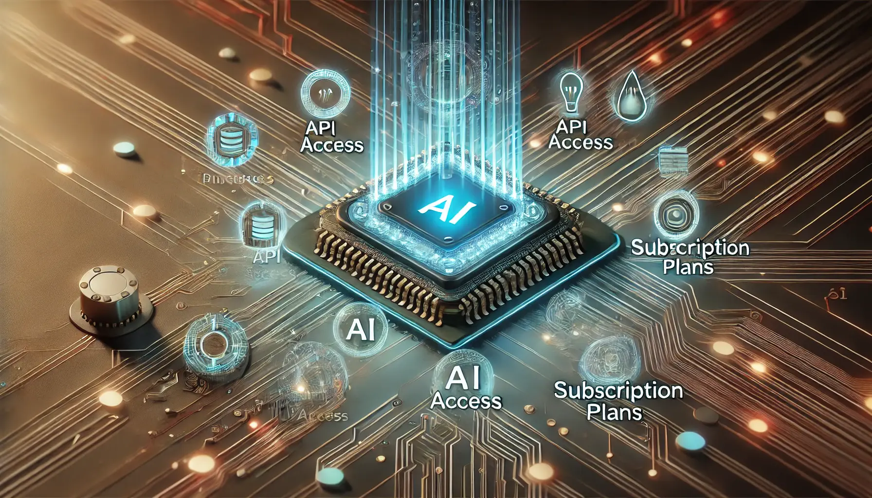 A digital scene depicting the pricing structure of ChatGPT o1 Mini, showcasing API access, subscription plans, and pricing tiers.